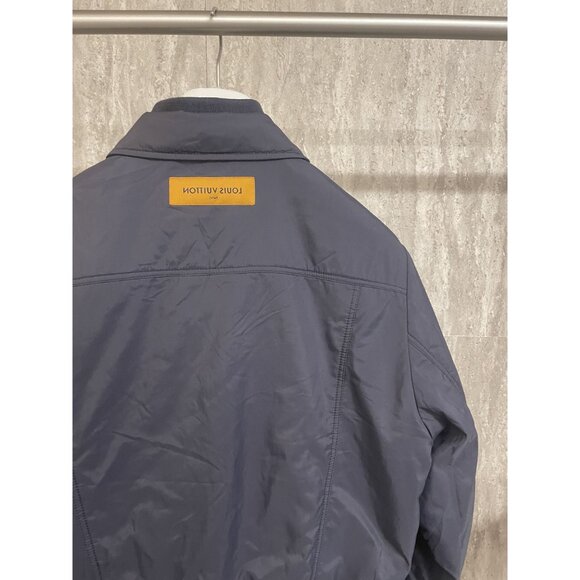 Louis Vuitton Mens Navy Quilted Jacket Size 52 - Picture 4 of 16